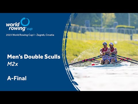 2023 World Rowing Cup I - Men's Double Sculls - A-Final