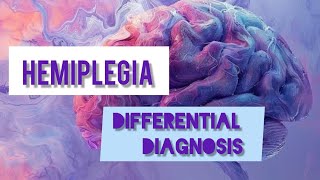 HEMIPLEGIA Differential Diagnosis | Easy to understand lecture | Urdu / Hindi