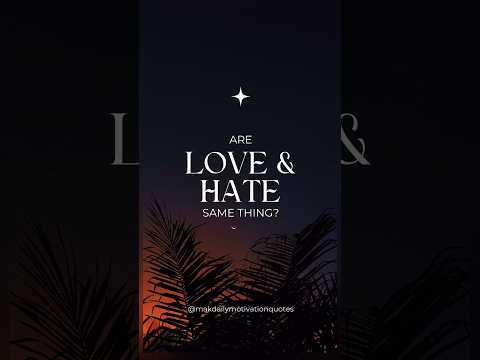 Love & Hate From One Heart? 💭❤️| Mohabbat Aur Nafrat Aik Dil Se #shorts #love #heartbroken