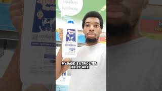 how much is milk in Thailand  #supermarket