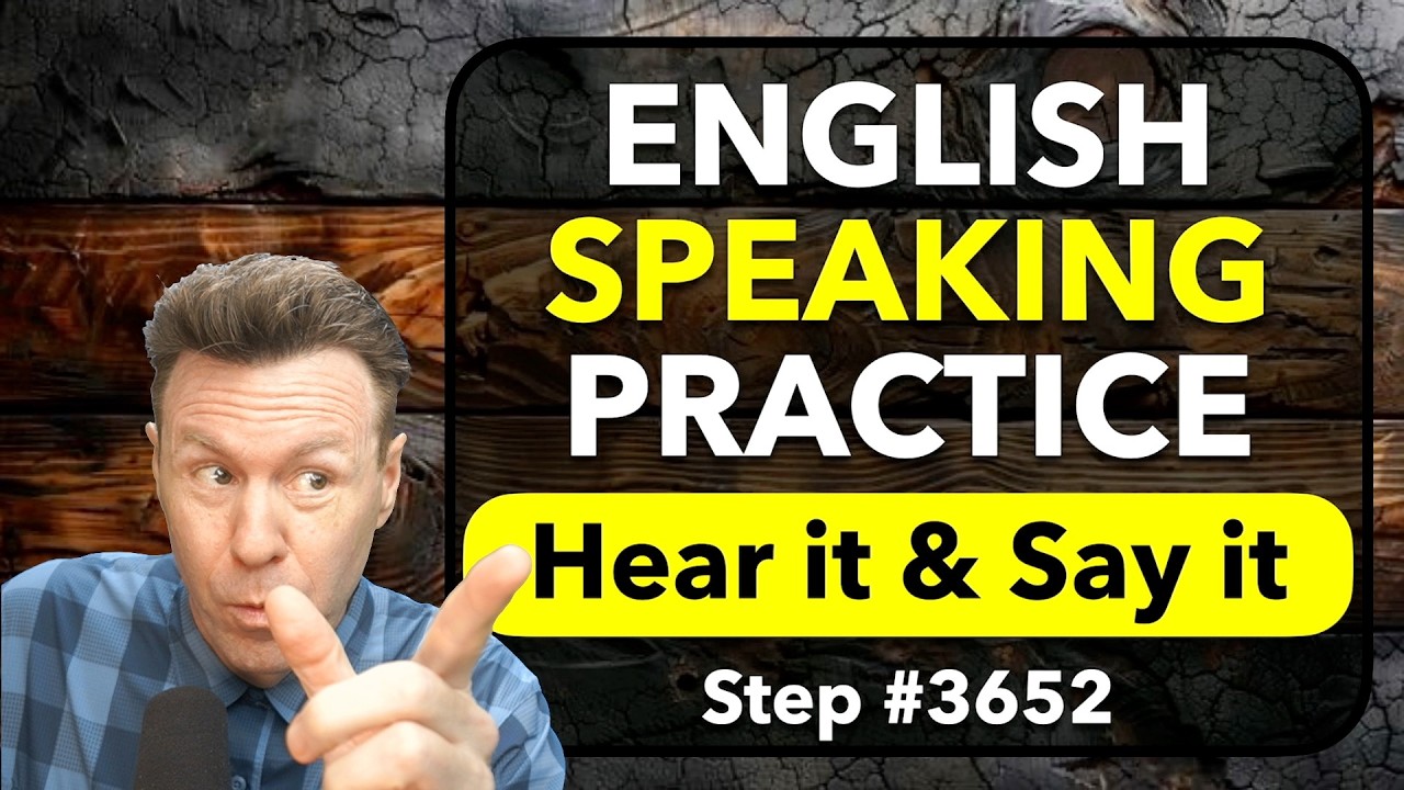 Hear it & Say it - Repeat-After-Me Listening & Speaking Practice