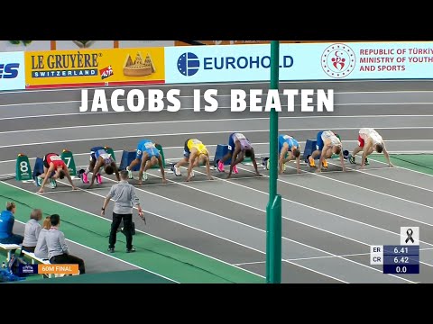 EUROPEAN INDOOR CHAMPIONSHIPS MENS 60M FINAL 2023 (reaction)