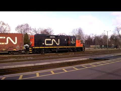 CN 580 with a steel load for SOR