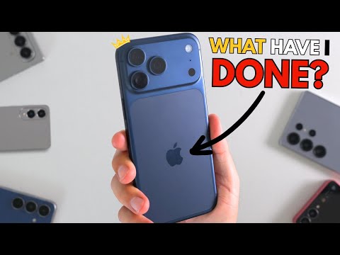 LIFELONG Samsung User SWITCHES to iPhone 17 Pro Max - First EVER iPhone!