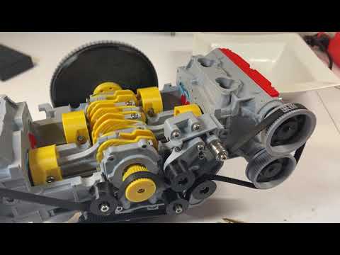3D Printed Subaru Engine