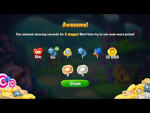 @Fishdom Atlantis Cup Stage 52 - 53. Challenge Level 6 Stage 2 Completed
