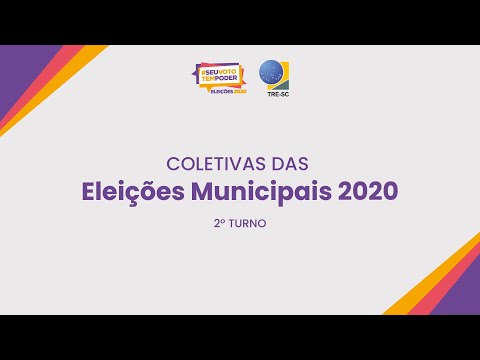 Coletiva de Imprensa Eleições 2020 - 2º turno