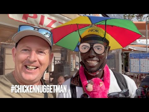 Hello Chicken nugget very good very nice Tenerife looky looky man