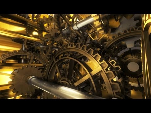 Golden Clockwork Animation Intro - Cinema 4D