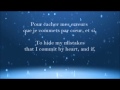 Patrick Fiori - Plus je pense à toi lyrics+English sub ...