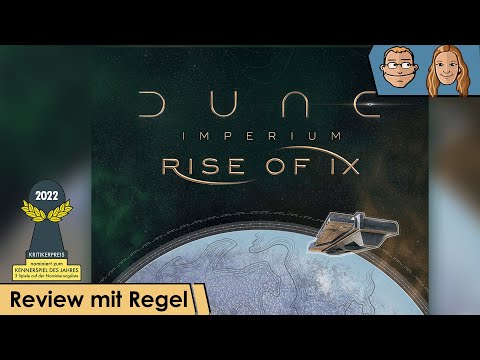 Dune: Imperium – Rise of Ix – nominiert zum Kennerspiel des Jahres 2022 – Brettspiel – Review Regel