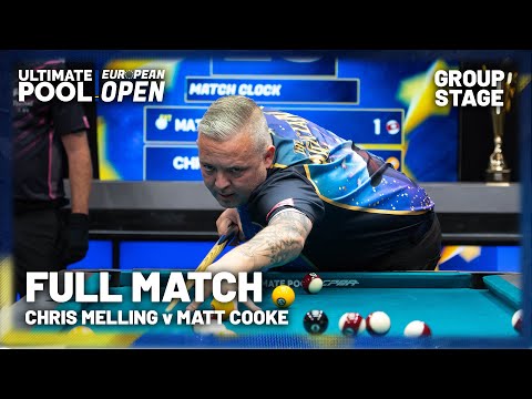 THE MAGICIAN FACES THE COOKIE MONSTER | Chris Melling v Matt Cooke | European Open | Group stages
