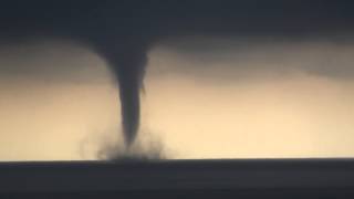 preview picture of video 'Tornado in the sea near Sozopol, Bulgaria 16-June-2014'