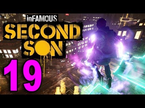 inFamous 3: Second Son - Part 19 - Floating Containers (Playstation 4 PS4 Gameplay Walkthrough)