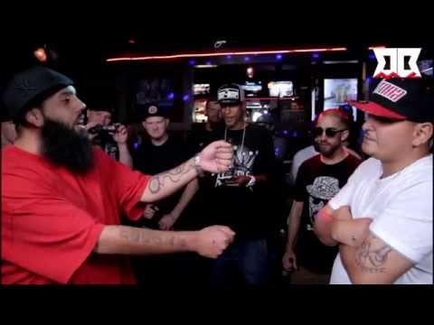 BATTLEBORN MC's : BACK TO THE BARZ - ONEway Vs J Nutty
