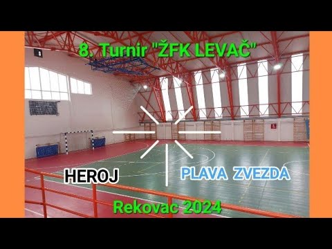 HEROJ BEOGRAD-PLAVA ZVEZDA KRAGUJEVAC 4-3 8.TURNIR ŽFK LEVAČ REKOVAC 18.02.2024.