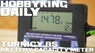 Turnigy 8S Battery Capacity Meter - Battery Voltage Capacity Checker - Balance Discharger/ Servo Tester
