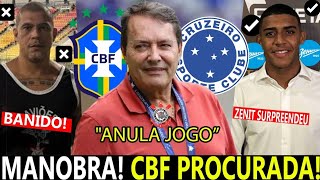 CRUZEIRO TENTA ANULAR GOL DO MEMPHIS NA CBF! ZENIT CONTRATOU GUI NEGÃO? GAVIÕES BANIDA! 