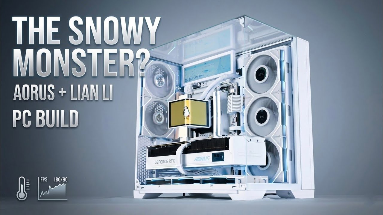 DREAM RTX 5080 4K GAMING PC BUILD | RYZEN 7 9800X3D | Lian Li O11 Vision Compact