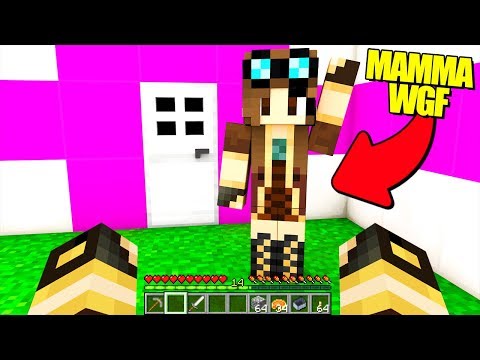 LA MIA MAMMA GIOCA A MINECRAFT!! (Minecraft Grief)
