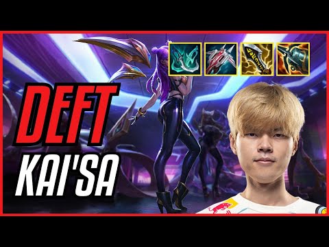 DEFT - KAI'SA vs JINX ADC - KR MASTER - PATCH 11.10