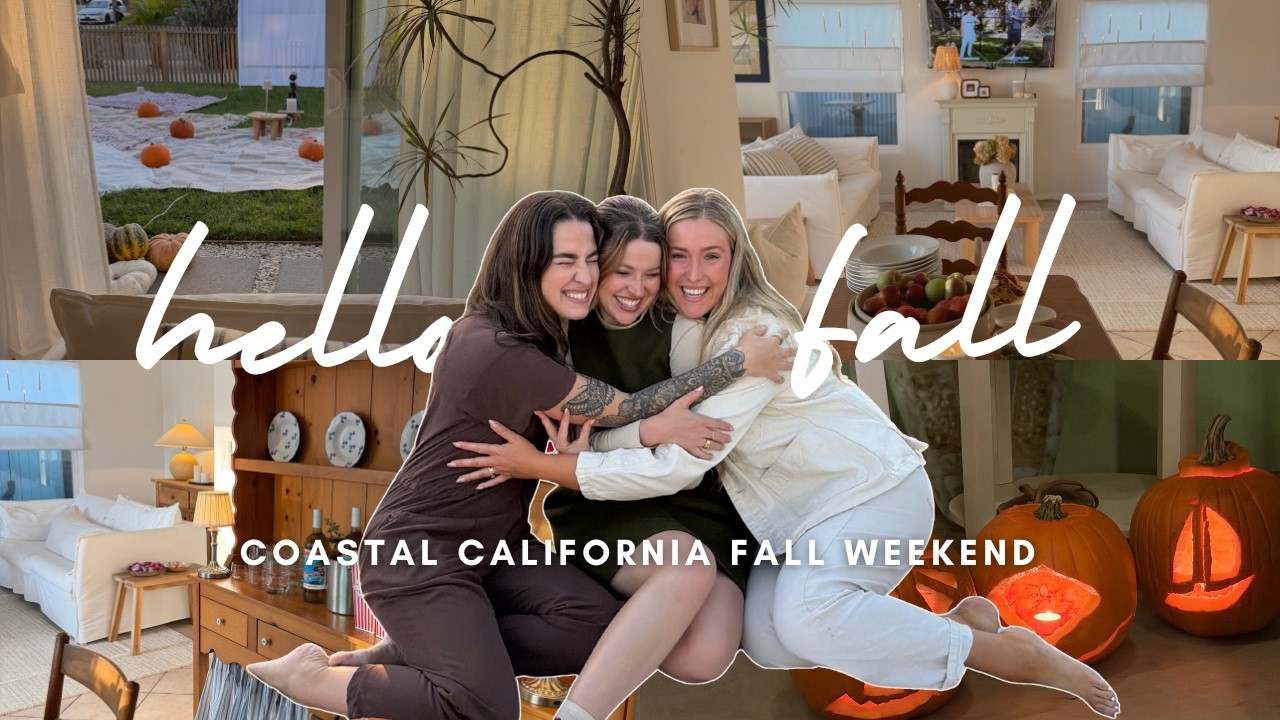 WEEKEND VLOG: kinda the perfect California fall weekend? (+ new decor!)