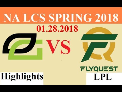 [01.28.2018]:  OPT vs Fly - Highlights NA LCS Spring 2018 W2D2