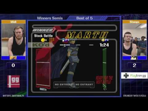 Event Match 15: Widl (Sheik) vs Stango (Marth) - Winners Semis