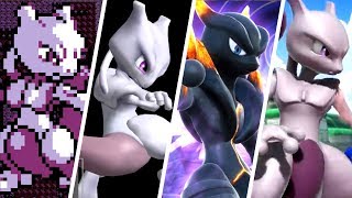 Evolution of Mewtwo (1996 - 2018)