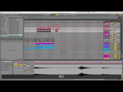 Ableton 11   Cut Copy Paste Duplicate Delete