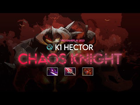 ⚡K1 Hector - Chaos Knight "Full Critico" Build 7.32d (Dota 2 Pro Gameplay 2023)