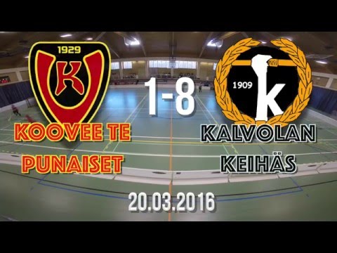 Koovee TE Punaiset vs KalvKe 1-8 20.03.2016