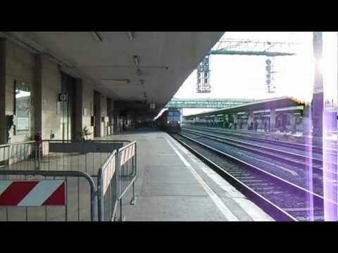 E656.439 in partenza con l' EXP 14618 "Pellegrini" Roma Ostiense - Lourdes