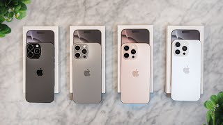 iPhone 16 Pro Max In All Colors: Desert Titanium, Natural, Black, & White!