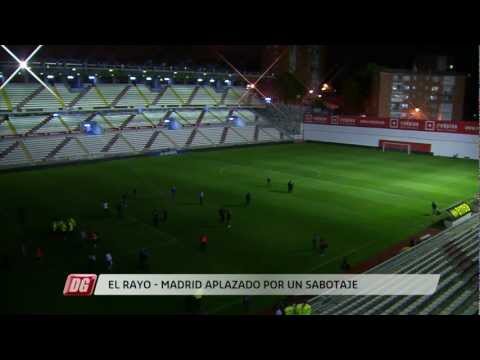 El Partido Rayo Vallecano - Real Madrid aplazado. Jornada 5
