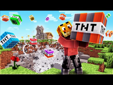 Dieses TNT ist 500x stärker als NORMALES | Lucky TNT Mod