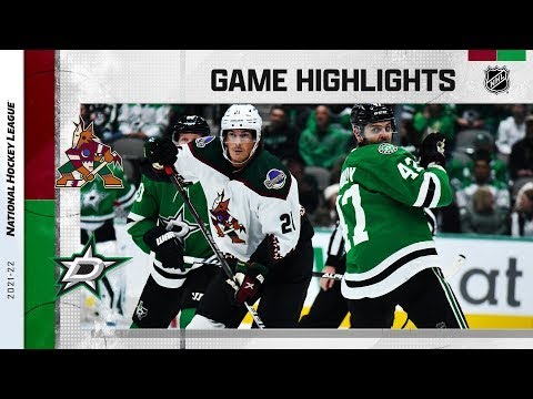 Arizona Coyotes vs Dallas Stars | December 6, 2021 | Game Highlights | NHL Regular Season