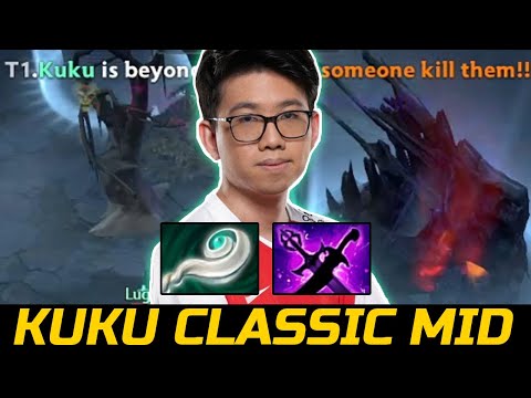 KUKU CLASSIC MID GODLIKE - EULS FIRST ITEM QUEEN OF PAIN DOTA 2