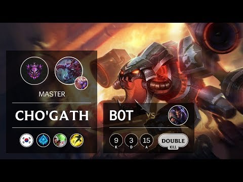 Cho'Gath Bot vs Draven - KR Master Patch 9.24