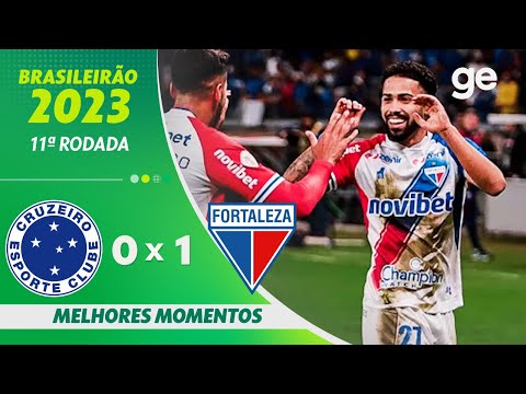 CRUZEIRO 0 X 1 FORTALEZA | MELHORES MOMENTOS | 11ª RODADA BRASILEIRÃO 2023 | ge.globo
