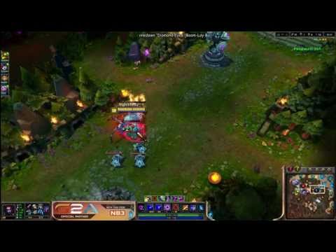 Nightblue plays Elise jungle vs Tryndamere