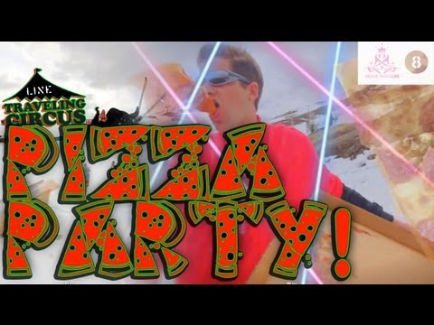 LINE Traveling Circus Pizza Party Orage Masters 2013