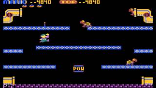 Mario Bros. for the Atari 8-bit family