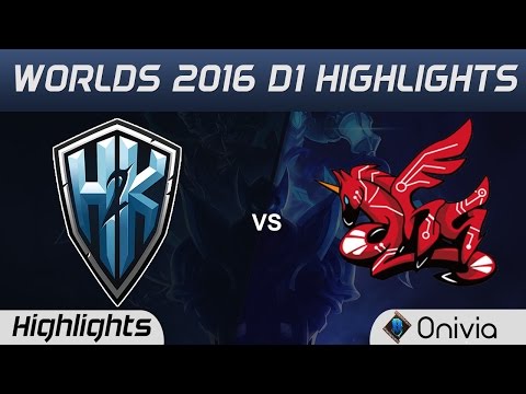 H2K vs AHQ Highlights Worlds 2016 D1 H2K Gaming vs AHQ Esports
