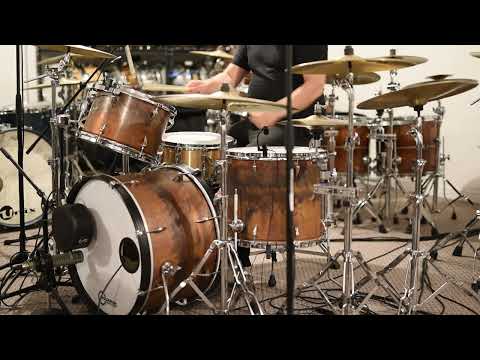 Copper Toms! Oriollo Bakar Spun Copper Drums