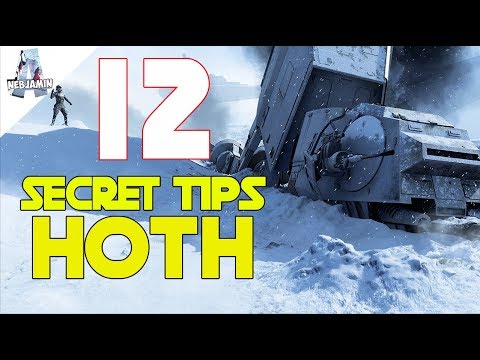 12 Secret Tips for Hoth! (Improve Your Game) - Star Wars Battlefront 2