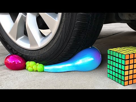 Crushing Crunchy & Soft Things by Car! - Floral Foam, Squishy, Tide Pods and More!