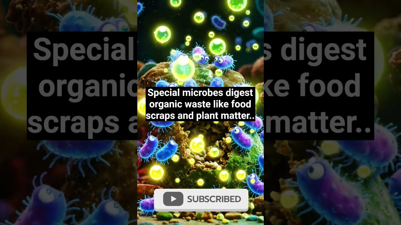Bacteria Turn Trash Into Fuel  Science Short #bioenergy #ecofuture #sustainablebioenergy  #biofuels