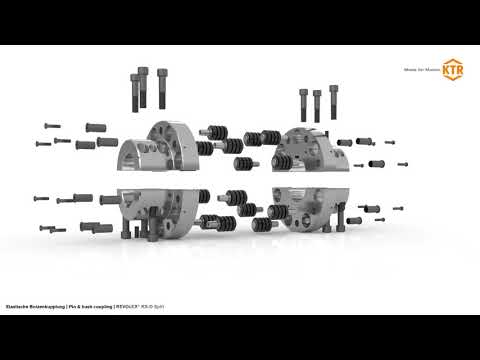 Bolzenkupplung REVOLEX® KX D Split
