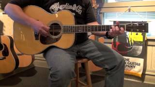 Video thumbnail for Martin Custom Shop 000-42 Acoustic Guitar by musicglryinc